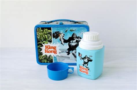 Vintage King Kong 1977 Lunchbox, 1976 Movie, King